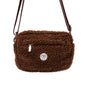 Sacoche 'Teddy Coccon' Chocolat par Sohopoms®