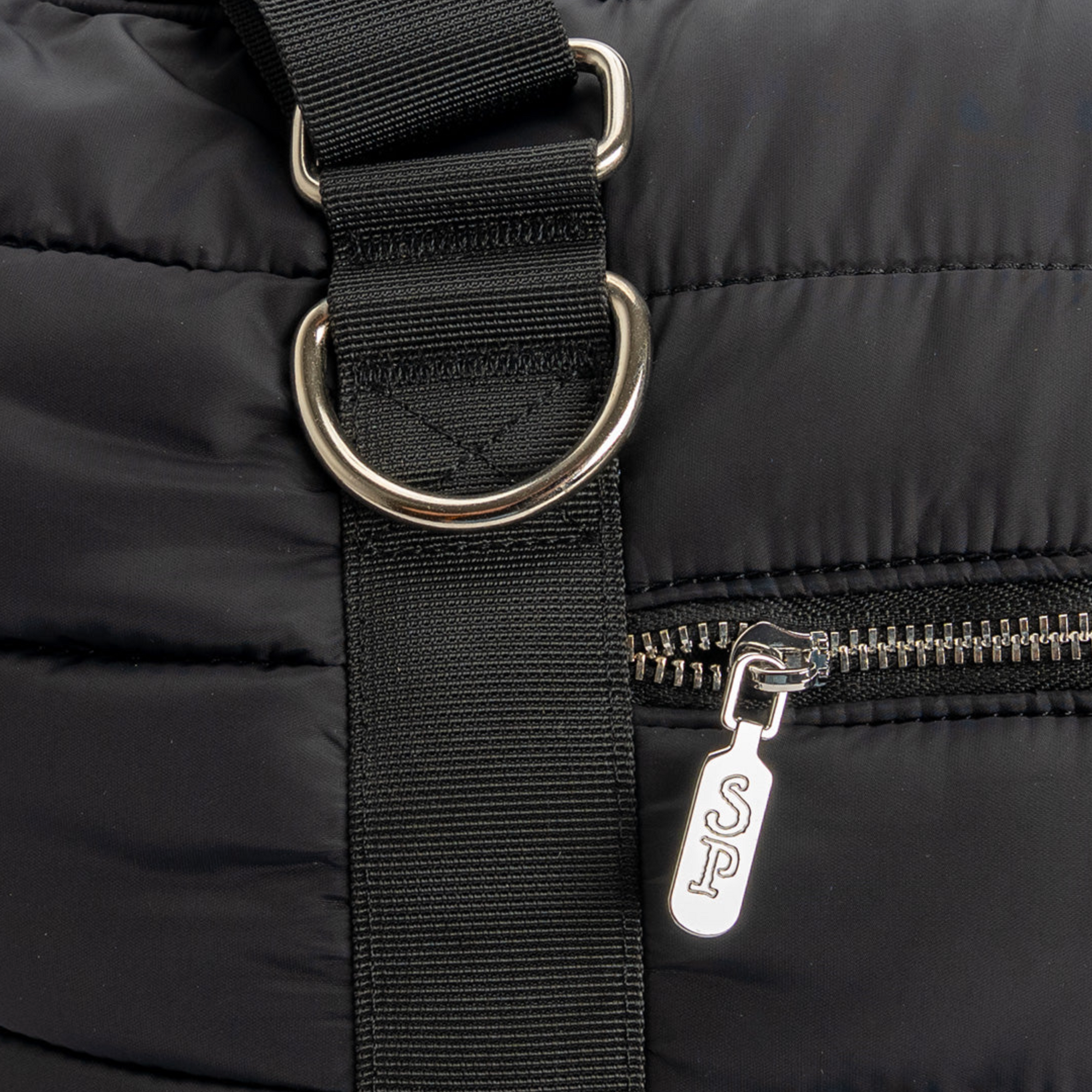 Sac de Transport pour Chien Riviera Duffle Noir – Pom d’Azur × Soho Poms London