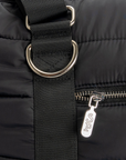 Sac de Transport pour Chien Riviera Duffle Noir – Pom d’Azur × Soho Poms London