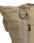 Sac de Transport pour Chien Riviera Duffle Sable – Pom d’Azur × Soho Poms London