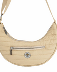 Sac de Promenade Crossbody Demi Lune – Soho Poms x Pom d’Azur