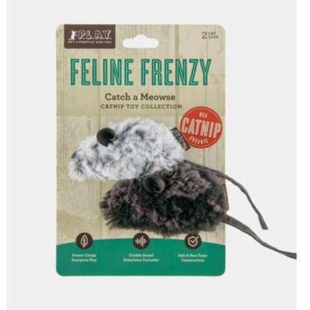 Jouet pour chat - Feline Frenzy - Duo Souris