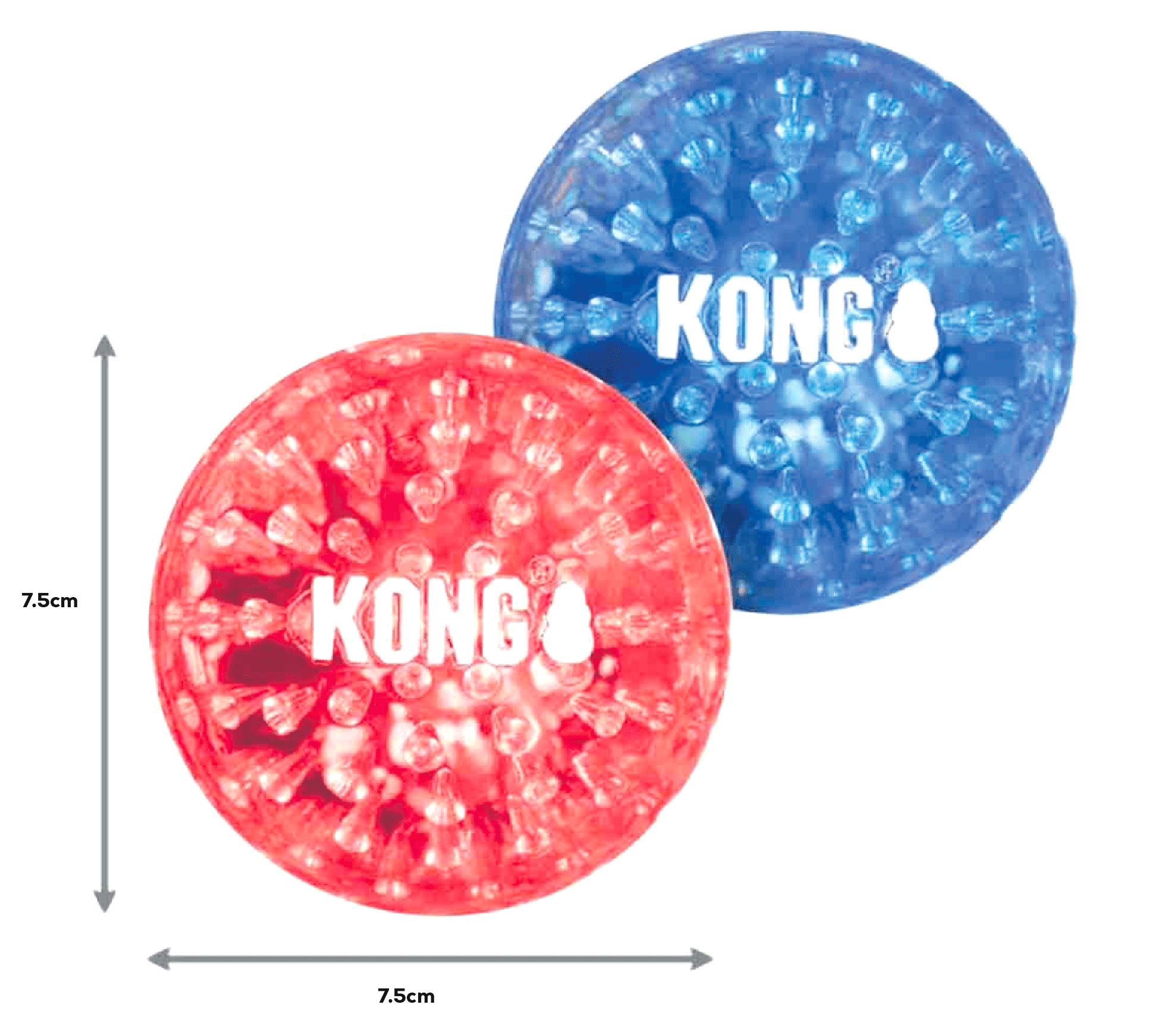 KONG Squeeze Jouet Pour Chien (Lot de 2) - Pom D'Azur