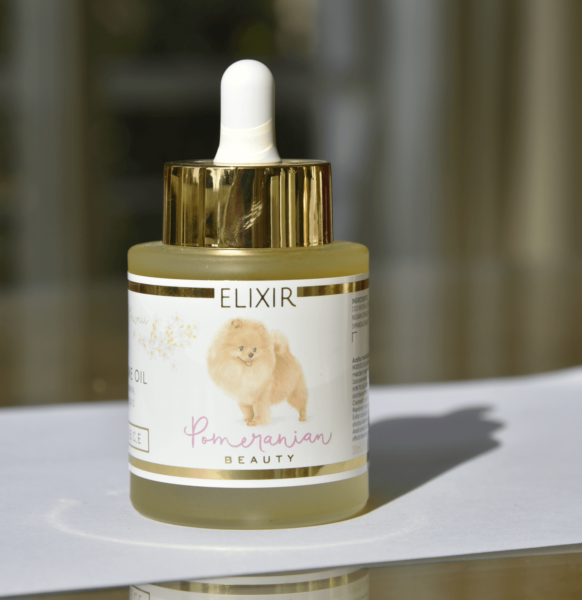 Elixir Traitement Hydratant Poméranien par Pom Beauty 30ML - Pom D'Azur