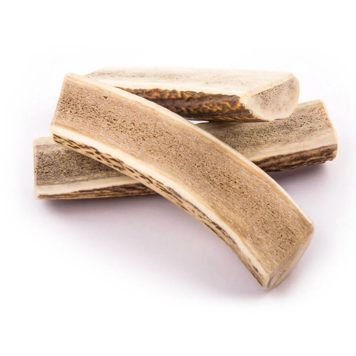 Bois de Cerf Fendu pour Chien 100% Naturel Pom d'Azur