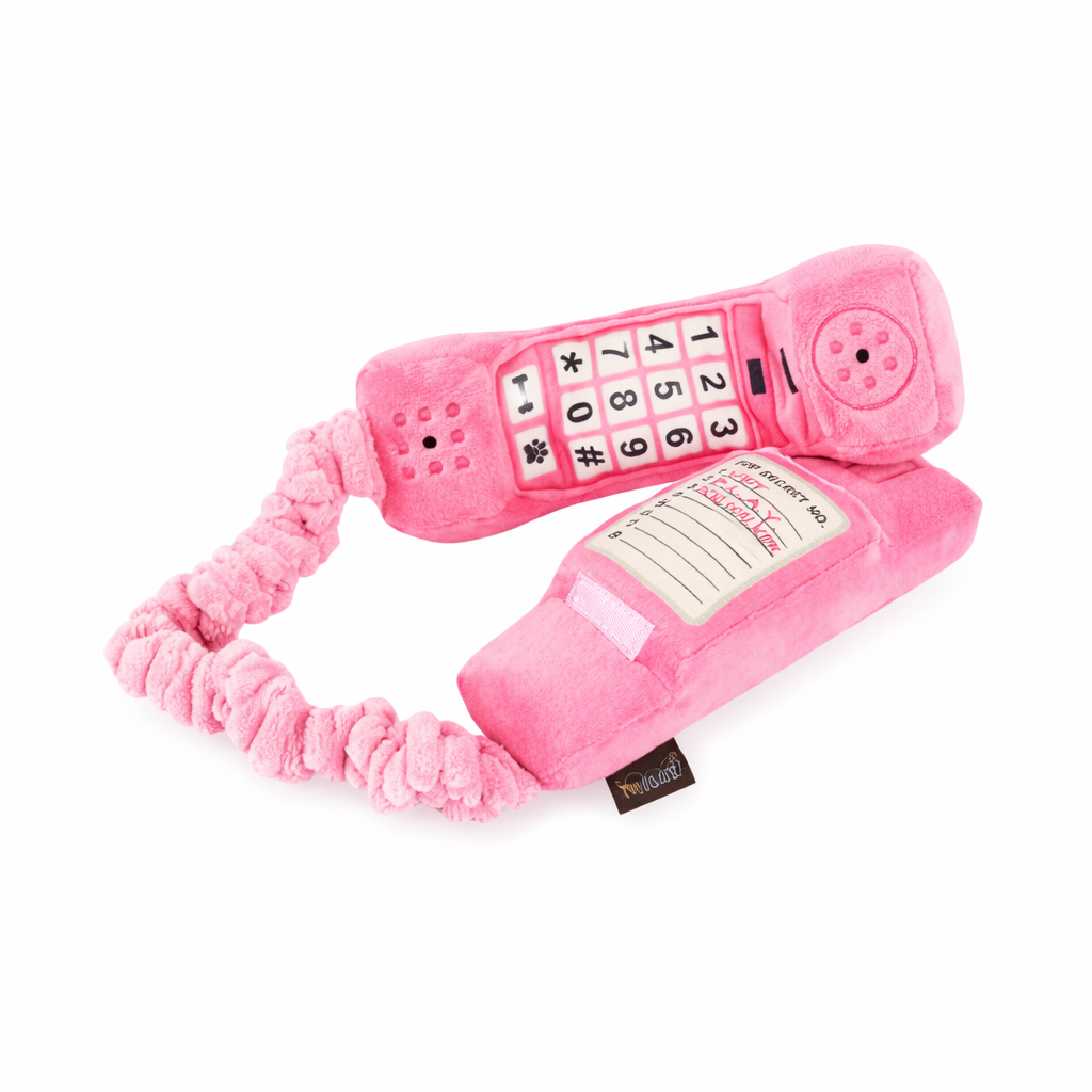 Telephone Retro Peluche pour Chien P.L.A.Y
