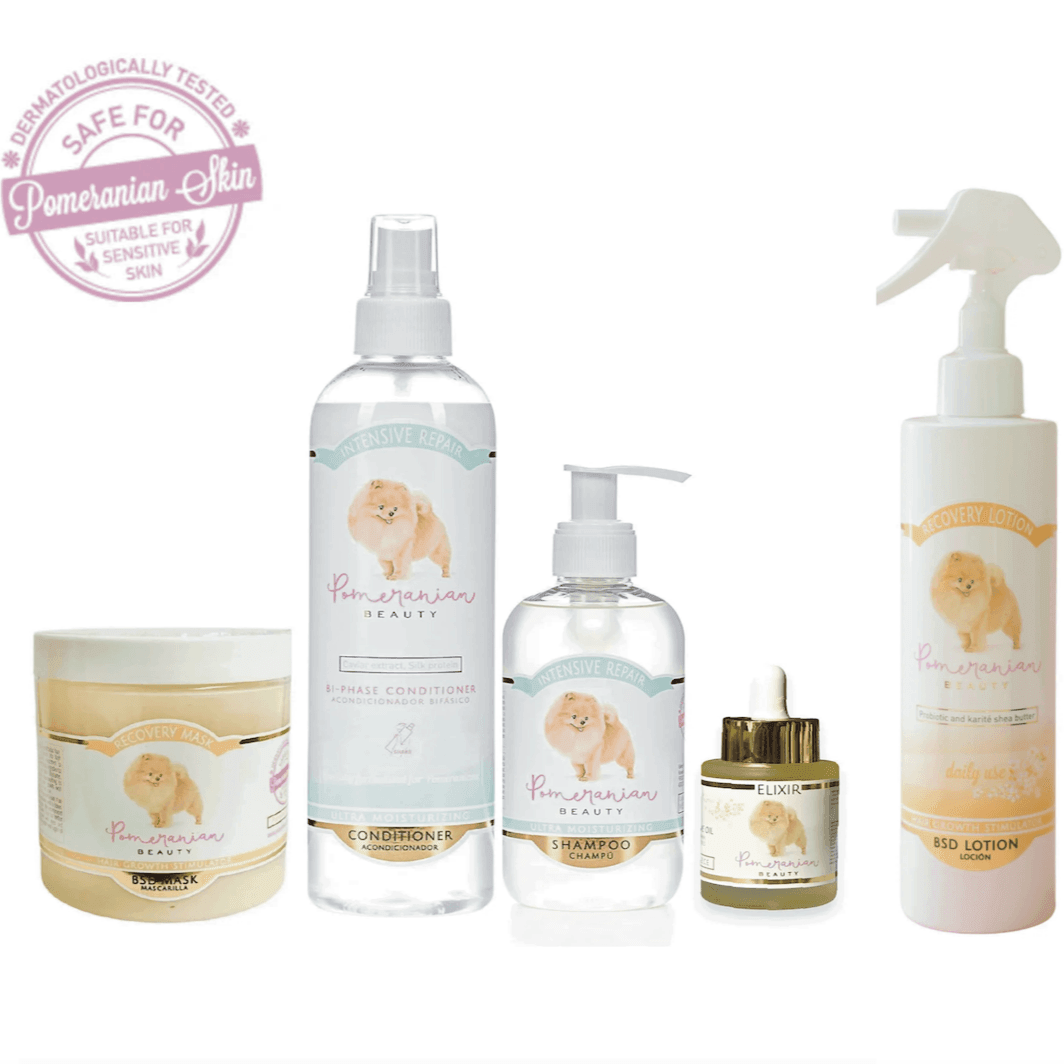 Traitement Alopécie Poméranien Spitz Pack Complet
