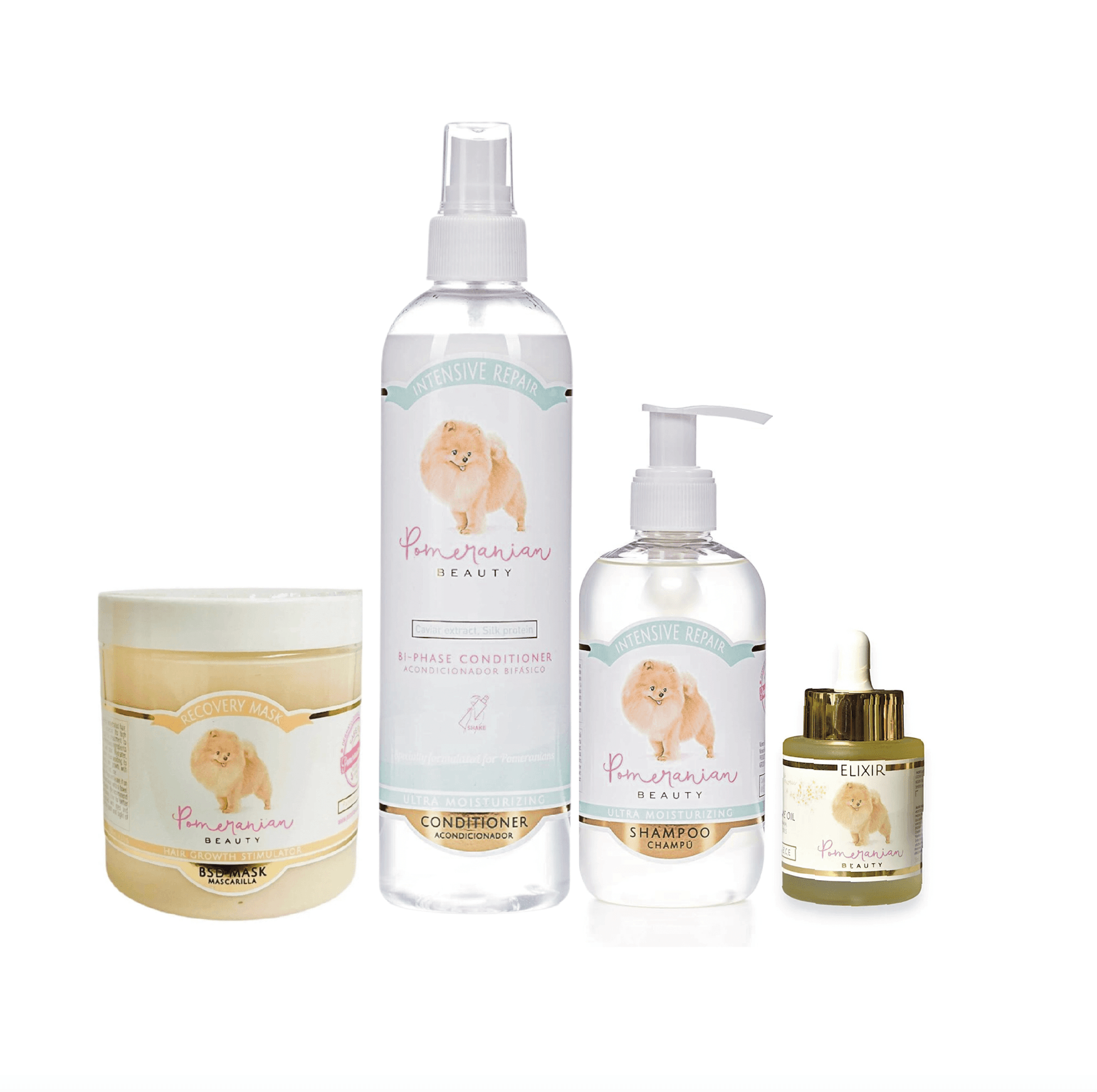 Traitement Intense Alopécie "Perte de pelage" Poméranien par Pom Beauty - Pom D'Azur