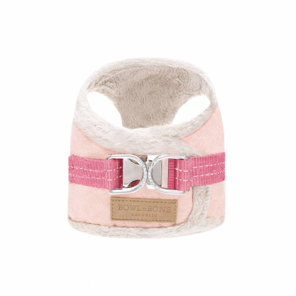 Manteau Harnais pour Chien YETI Rose par Pom d’Azur – ÉDITION LIMITÉE