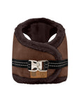 Manteau Harnais pour Chien YETI Chocolat par Pom d'Azur