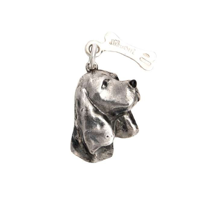 Sterling Silver iMusotti Beagle Pendant