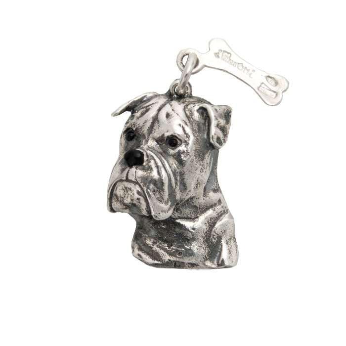 Sterling Silver iMusotti Boxer Pendant - Pom D'Azur