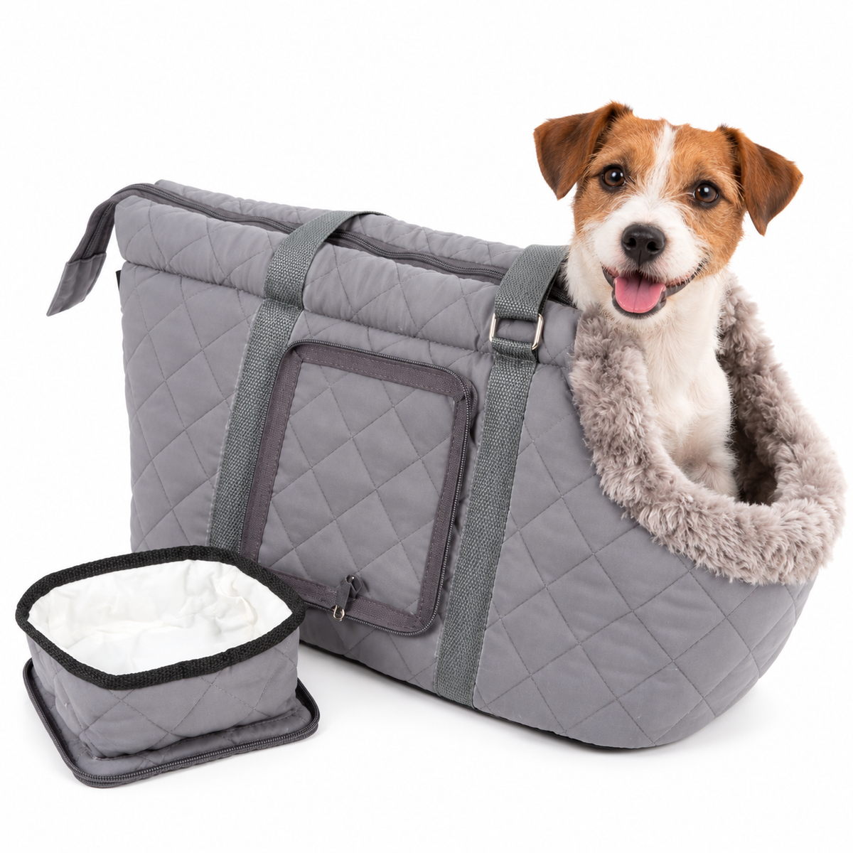 Sac de transport pour Chien 'Wilton' Gris par Scruffs