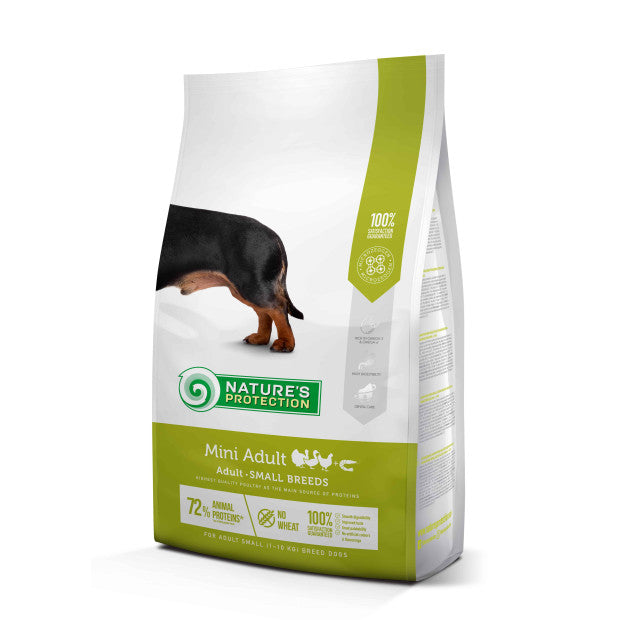 Croquettes Mini Adulte Poulet Nature's Protection