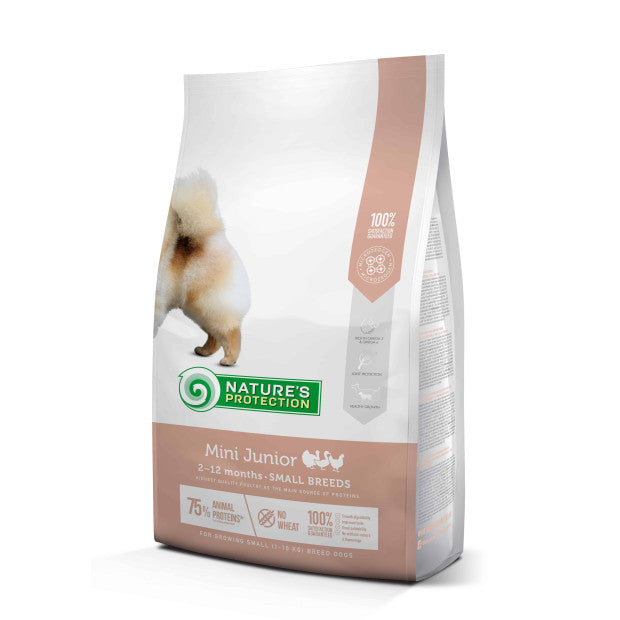 Croquettes Mini Junior Poulet Nature's Protection