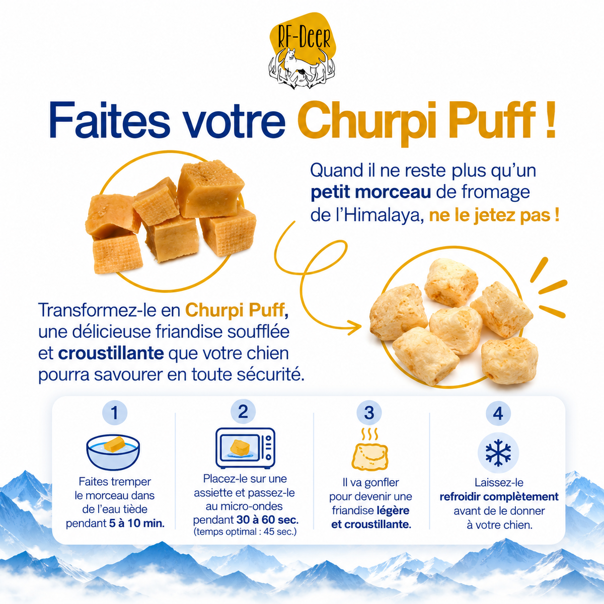 Fromage de l’Himalaya CHURPI – Friandise naturelle à mâcher pour chien