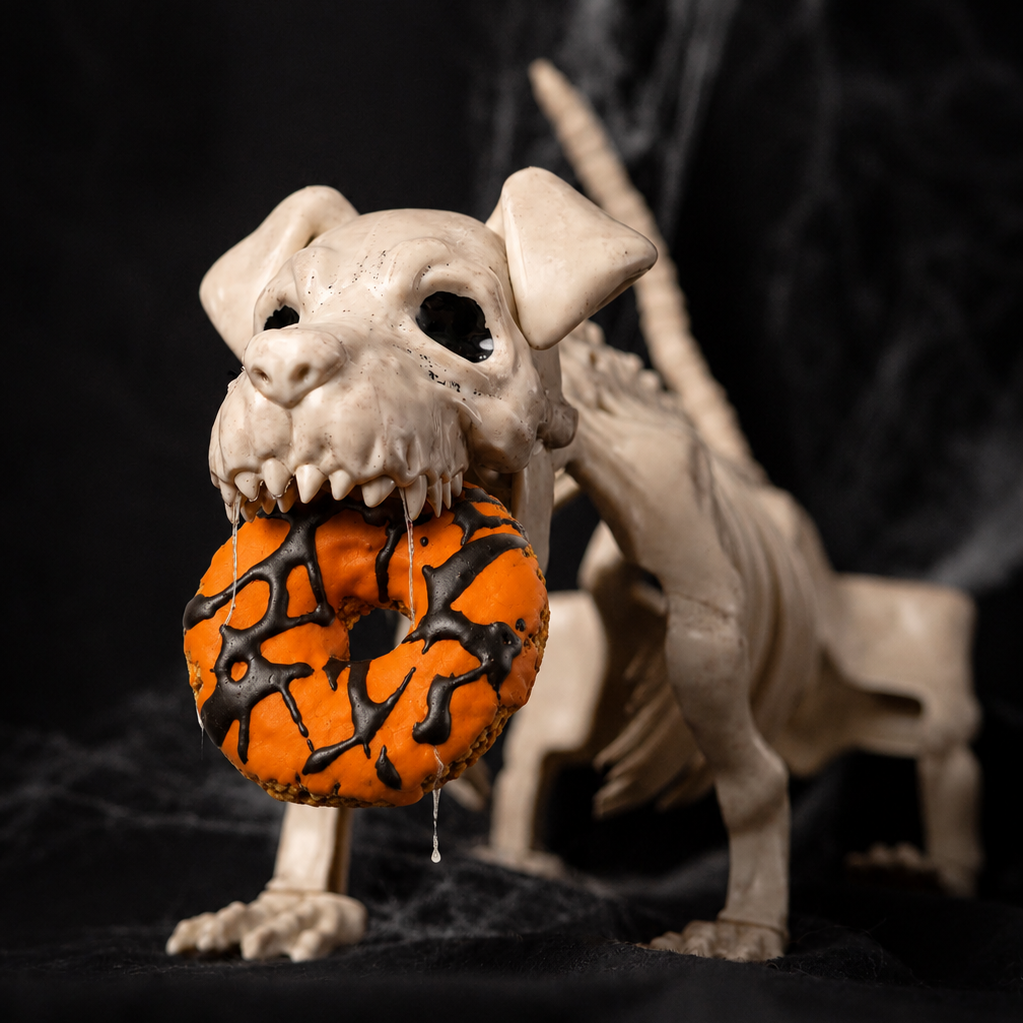 Vampire donuts - Gourmet Halloween treats for dogs