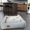 Charger l'image dans la visionneuse de la galerie, URBAN Lit pour Chien Confort Gris par Bowl & Bone
