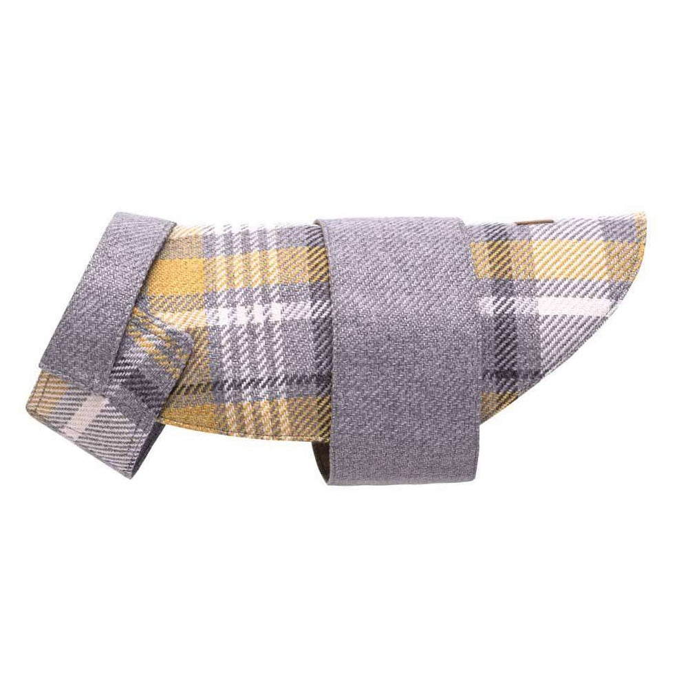 Manteau Pour Chien LEAF Gris par Bowl & Bone