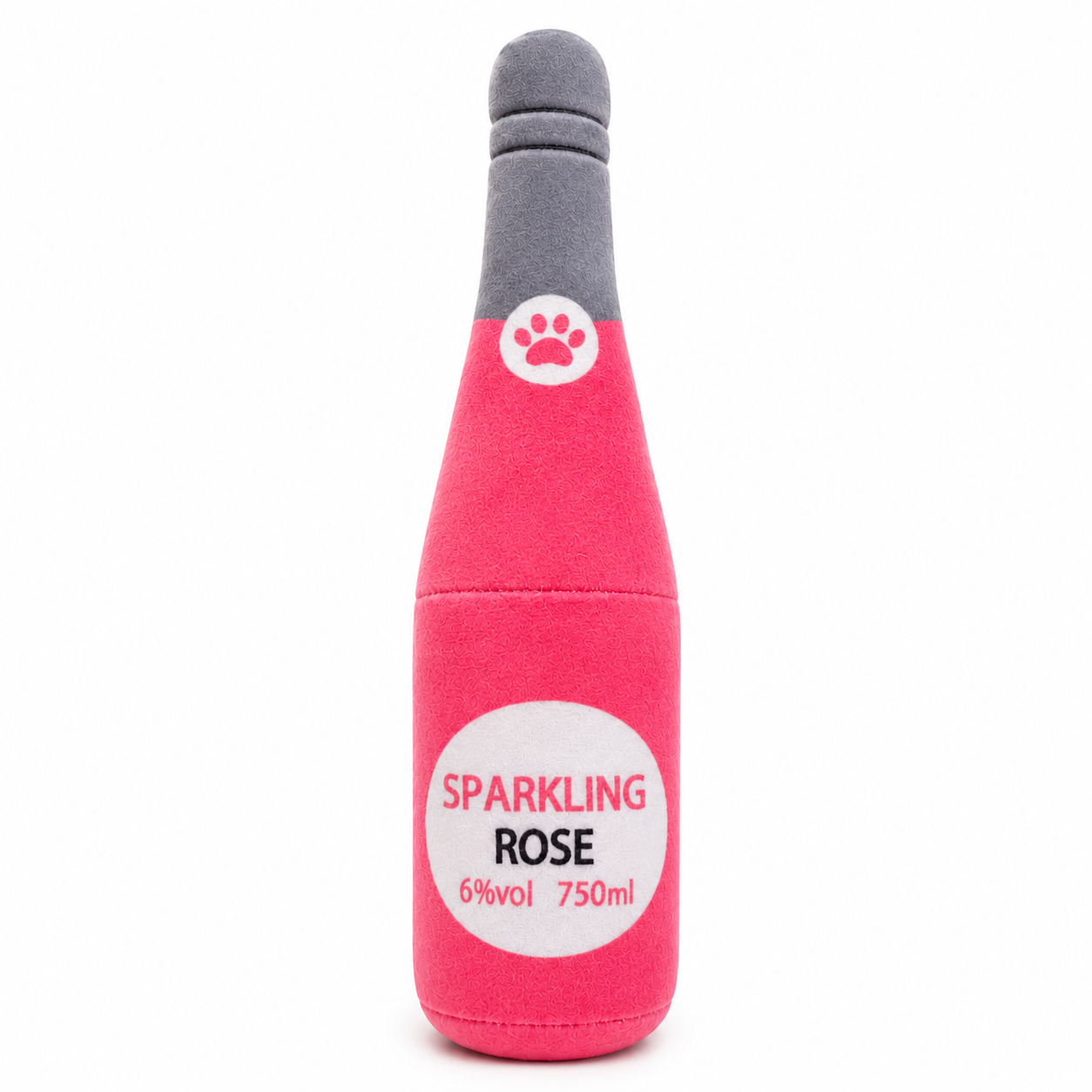 Jouet Bouteille de Vin pour Chien avec Couineur – Rosé ou Vin Rouge Pom d'Azur