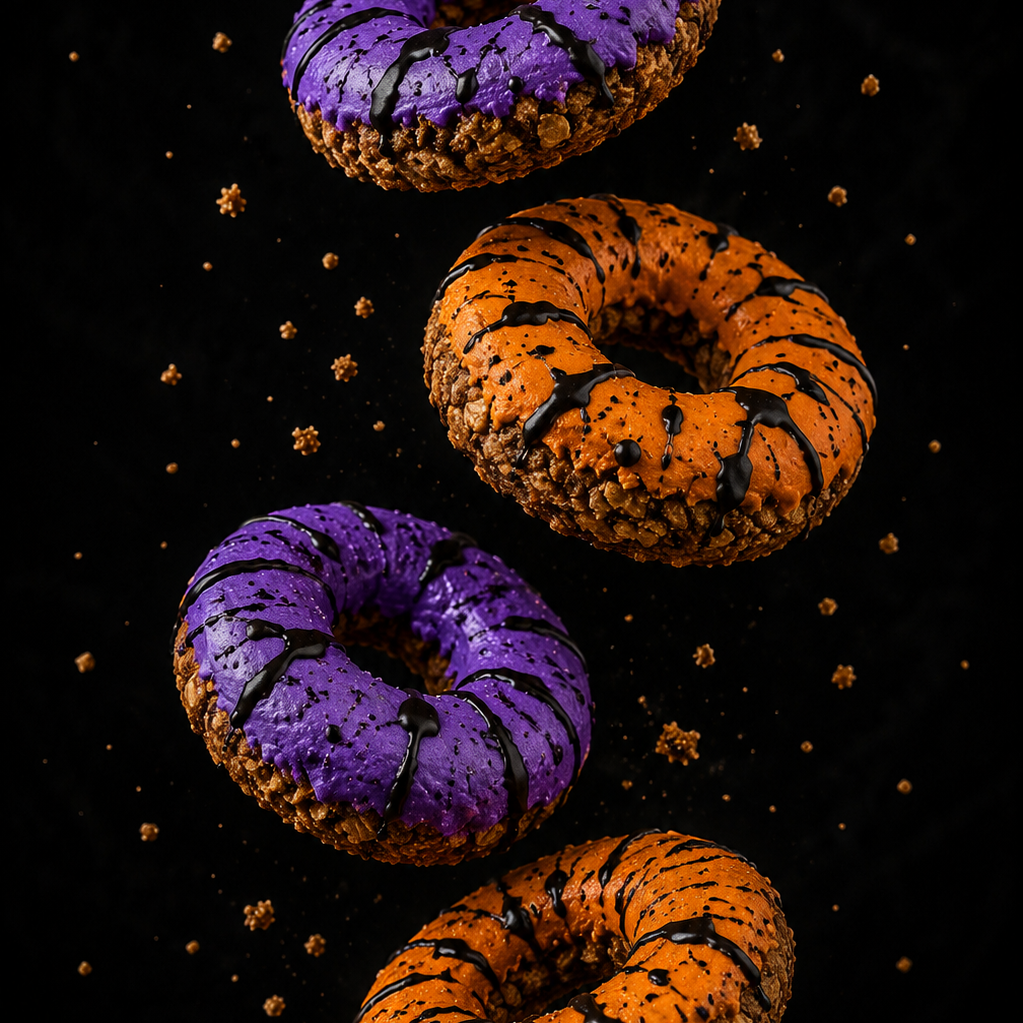 Donuts vampires - Friandises gourmandes d'Halloween pour chiens
