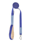 Laisse Yeti Azur par Pom d'Azur 1.8m Bleu
