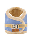 Manteau Harnais pour Chien YETI Bleu par Pom d'Azur Clair