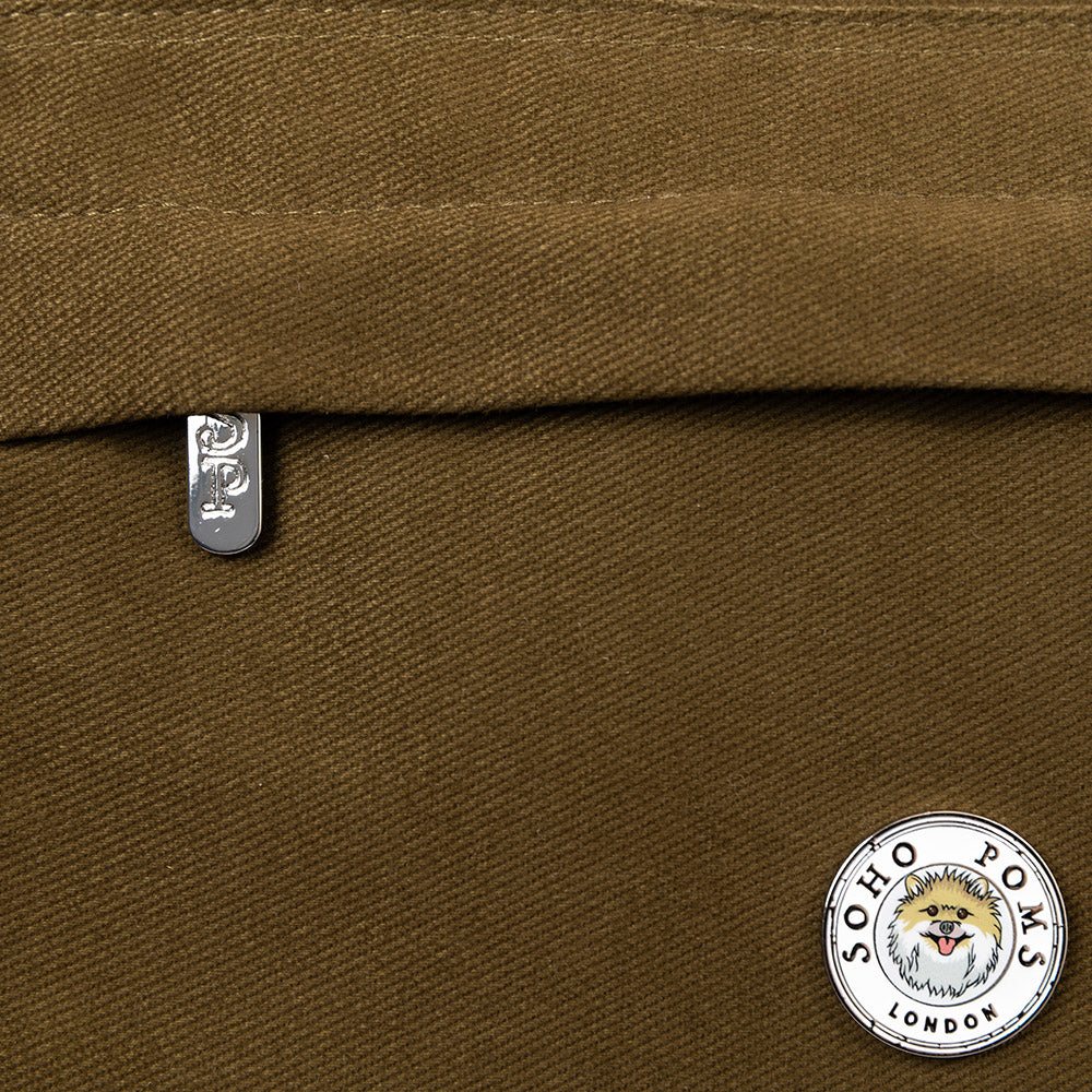 'Heritage Riviera' Hazelnut Dog Carrier by SohoPoms ®