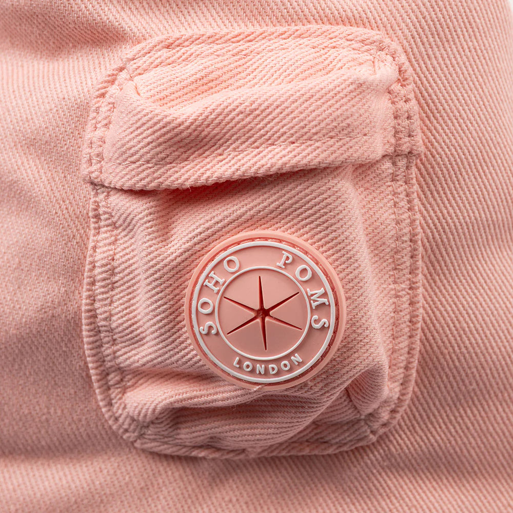 'Héritage Riviera' Dog Carrier Bag in Absolute Pink by SohoPoms ®