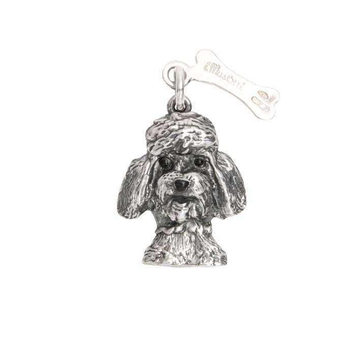 Sterling Silver iMusotti Poodle Pendant - Pom D'Azur