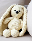 Lapin en Laine Artisanale – Peluche Douce Faite Main