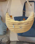 Borsa a tracolla Soho Poms a mezzaluna