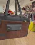 Sac de Transport Chien et Chat Marron – Voyage & Cabine 36x21x26cm