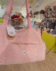 'Teddy Cocoon' Pink Dog Carrier Bag by Sohopoms®