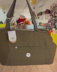 'Riviera Heritage' Olive Dog Carrier by SohoPoms ®