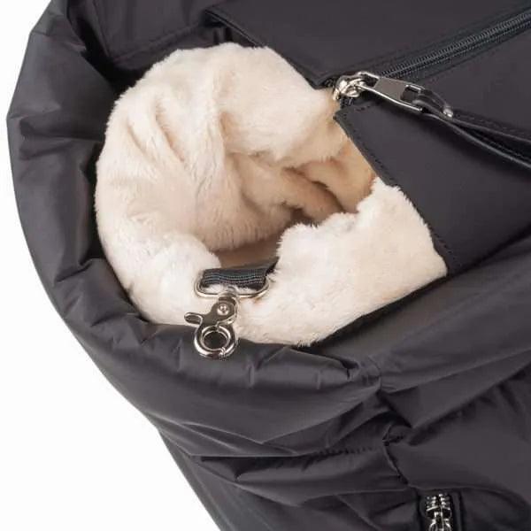 L'Elianne Sac de Luxe Pour Chien Noir - Pom D'Azur