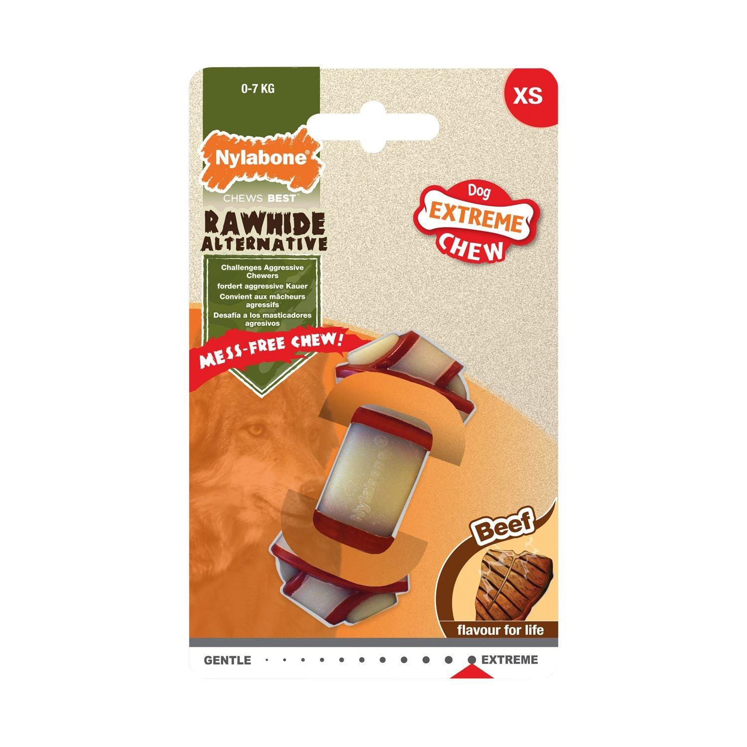 NYLABONE Os Extreme Saveur Beef Pour Petits Chiens - Pom D'Azur