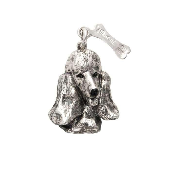 Sterling Silver iMusotti Royal Poodle Pendant - Pom D'Azur