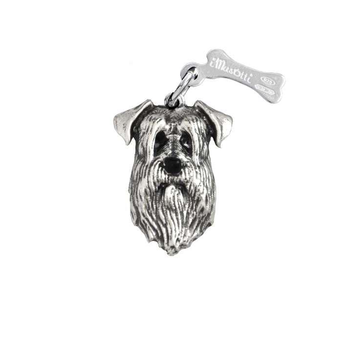 Sterling Silver iMusotti Schnauzer Pendant - Pom D'Azur