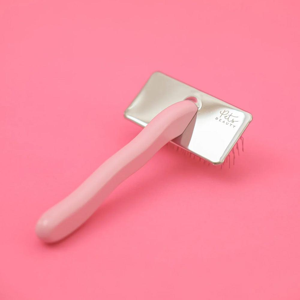 Brosse à carder pour Poméranien par Pom Beauty - Pom D'Azur