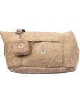 'Teddy Cocoon' Beige Dog Carrier Bag by Sohopoms®