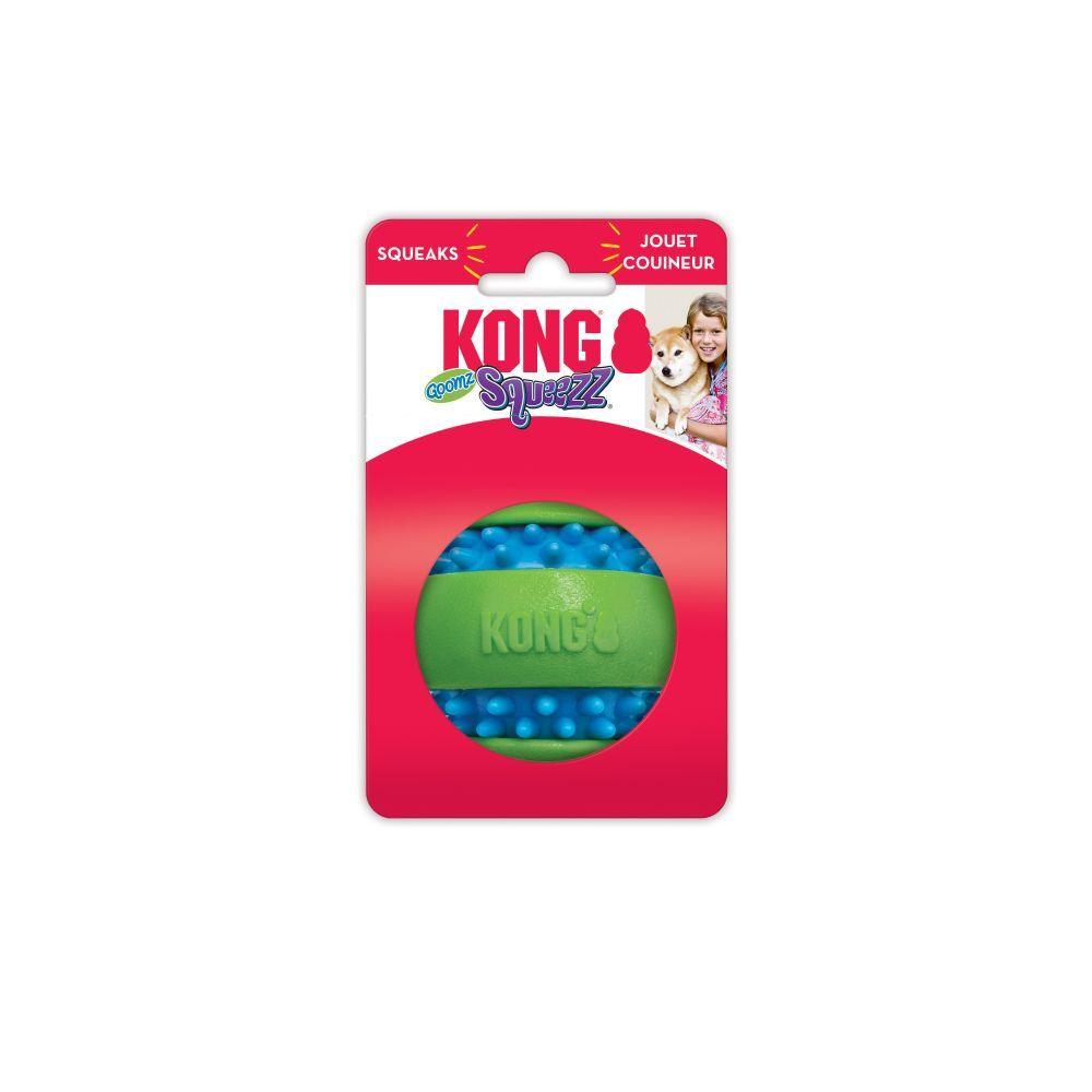 KONG Squeezz Gooms Balle pour Chien - Pom D'Azur