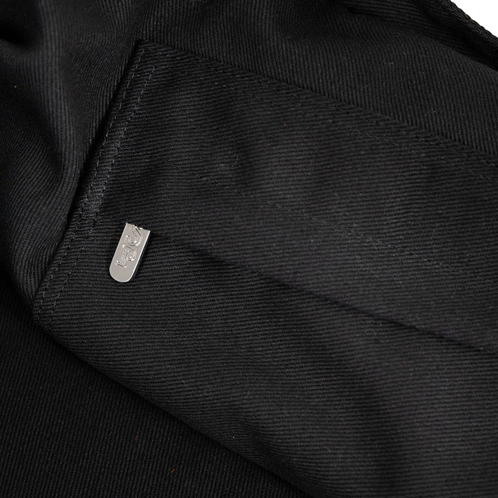 'Heritage Riviera' Dog Carrier Bag in Sublime Black by SohoPoms ®