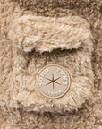 'Teddy Cocoon' Beige Dog Carrier Bag by Sohopoms®