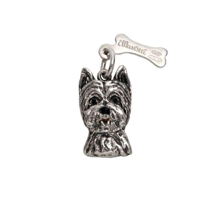 Sterling Silver iMusotti West Highland Terrier Pendant - Pom D'Azur