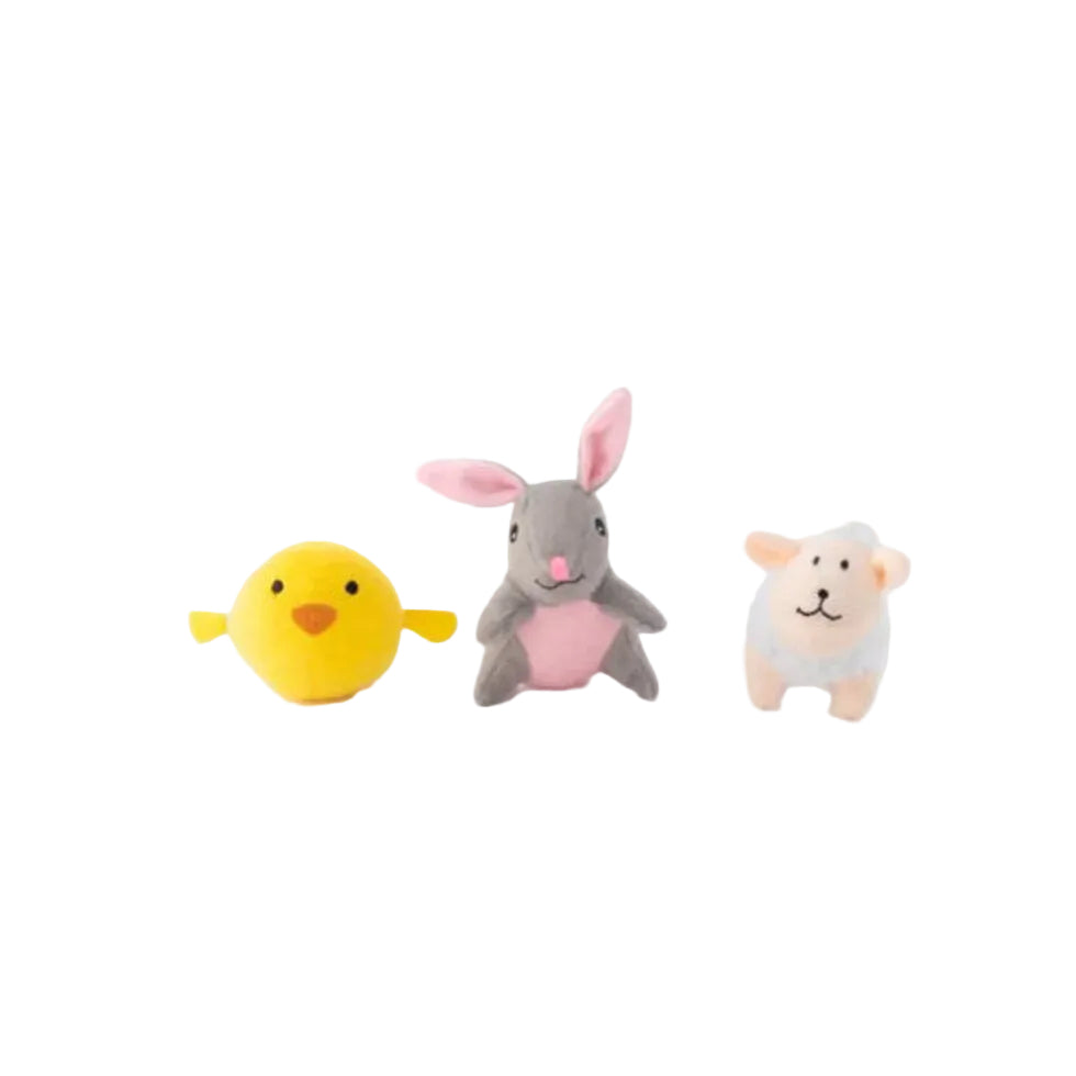 Lot de 3 Amis de Pâques Jouet pour Chien Pacques 2